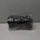 XmasExp 16ct Christmas Ball Ornaments Shatterproof Xmas Tree Hanging Balls Halloween Decorations Perfect for Holiday Wedding Christmas Halloween Decor(3.15", Black)