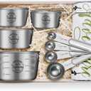 House Warming Gifts New Home,Housewarming Gifts New Home Gift Ideas,Best Housewarming Gifts 2025,Measuring Cups and Spoons Set Housewarming Gifts for Women,Couple,New Homeowner,Coworker,Friend