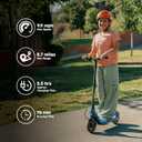 Segway Ninebot Kids eKickScooter, Kids Electric Scooter with Cruise Mode, Adjustable Handlebar Height (C2 Pro Only), for Riders Up to 132 lbs, UL-2272 2271 Certified