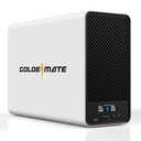 GOLDENMATE 1500VA/1000W Lithium UPS Battery Backup and Surge Protector, Backup Battery Power Supply with LiFePO4 Batteries(296Wh), AVR, Line Interactive Sinewave UPS System, 8 Outlets, LCD Display