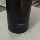 Travel Electric Kettle, Portable Small Electric Kettle for Tea Coffee, Hot Water Kettle with 4 Temperature Controls and Keep-warm, 304 Stainless Steel Auto Shut-Off & Boil Dry Protection (Black)