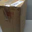 Amllas New 8 Pack Shoe Boxes Stackable, Large Shoe Storage Organizer with Lids,Drop Side Shoe Containers for Entryway,Sneaker Storage Fit up to US Size 13 for Men/Women(13x 10.6x 8.3) (Clear and Black)