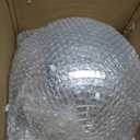 Disco Ball 12-Inch Large Hanging Mirror Ball Disco Ball Decor for Disco Party Decorations, Weddings, Events, Disco Christmas Decor, and Home Celebrations