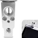 Car A/C Expansion Valve, Steam Engine Air Conditioning Valve, Universal A/C System Repair Accessories, 80213TF0G01 19205241 80211-TP5-H11 80221TZ3A41, for Most Cars (Silver)