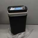 3 Pack Bathroom Small Trash Can with Lid, 2.6 Gallon Slim Garbage Bin with Pop-Up Lid, 10L Plastic Wastebasket for Bedroom, Office, Kitchen, Toilet (Three Colors)