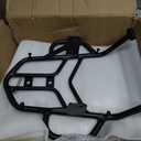 CHIFUN Luggage Rack for KLX230 KLX 230 2019-2025, Rear Cargo Rack Replacement for Kawasaki, Steel Motorcycle Luggage Shelf Bracket with Hand Grip Rail Bar (Black)