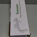 SAMODRA Ultra-Slim Hygienic Bidets Attachment for Existing Toilets - Adjustable Fresh Water Pressure Dual Nozzle (Frontal & Rear Wash) Easy to Install, Silver