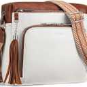Crossbody Bags for Women, Medium Crossbody Purse with RFID Pockets & Built in Wallet, Handbags Shoulder Bag, Gifts