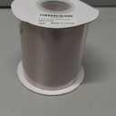 4" X 25 Yards Double Faced Satin Ribbon Black Polyester Ribbon for Gift Wrapping Wedding Decoration Floral Arrangement Crafts