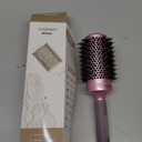 FIXBODY Round Barrel Anti-Static Hair Brush with Boar Bristles, Nano Thermal Ceramic Coating & Ionic Tech for Hair Blow Drying, Styling, Curling, Straightening (3.4 inch)