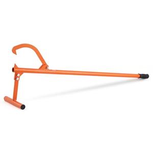 46" Timberjack Log Lifter, Adjustable Heavy Duty Log Roller Cant Hook, Log Jack with Rubber Grip, Log Cant Hook Logging Tools for Rolling and Raising Up Logs up to 15" Dia