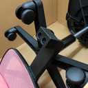 OLIXIS Armless Home Office Chair, Ergonomic Small Desk Chair, 1 Pack
