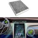 Car Fresh Breeze Air Filter Replacement for Car Passenger, Premium Cabin Air Filter with Activated Carbon, Auto Compartment Air Filters Fit for Acura, Civic, CR-V, Odyssey, CSX, Replaces CF10134 (CP134)