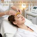 2 x 2 PCS Lymphatic Contour Face Brush,Soft Bristle Facial Dry Brush for Lymphatic Drainage,Gentle Gua Sha Brush Alternative,Face Sculpting Tool for Jawline & Chin,Daily Skincare & Spa Treatment