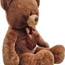 Holiday Home Jumbo Bear Plush - Tan