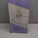 Hailea 18 Piece Family Bath Towel Set Include 6 Bath Towels,6 Hand Towels and 6 Washcloths Soft Bathroom Towel with Hanging Loops,Highly Absorbent Quick Dry Towels Set for Bathroom,Hotel and Spa-Grey