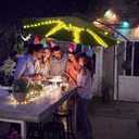 Patio Umbrella String Lights with 16 Color Changing and 12 Modes, Remote Control 104 Ultra Bright LED Beads Waterproof Battery and USB Operated with 8 Light Strings for Patio Umbrellas Camping Tents