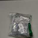 uxcell 10pcs Kraft Paperboard Tubes, 10ml Empty Round Cardboard Box Gift Packing Box Tube Container for Essential Oil Bottle Packaging Crafts Pencils Tea Caddy Coffee Cosmetic, Black Gold