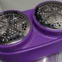 VASSON Fabric Shaver, Electric Lint Remover, Rechargeable Lint Shaver, Sweater Shavers to Remove Pilling, Large Fuzz Remover for Clothes Couch Furniture (Purple)