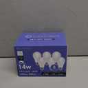 Dimmable A19 LED Light Bulb Super Bright White Daylight 5000K, Efficient 14 Watt, 100 Watt Equivalent, 1700 Lumens, E26 Medium Base, ETL/UL Listed, 6 Pack