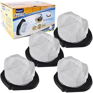 KEEPOW Vacuum Filter Replacement for Shark Cordless Handheld Vacuum SV780 SV75Z SV728N SV726N, Replacement Part# XF769, XSB726N (4 Pack)
