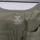 EasyGala Womens Cotton Short Sleeve Shirts V Neck Henley Tops Fitted Basic Going Out Tshirts Summer Fashion Outfits 2026 Army Green, Medium