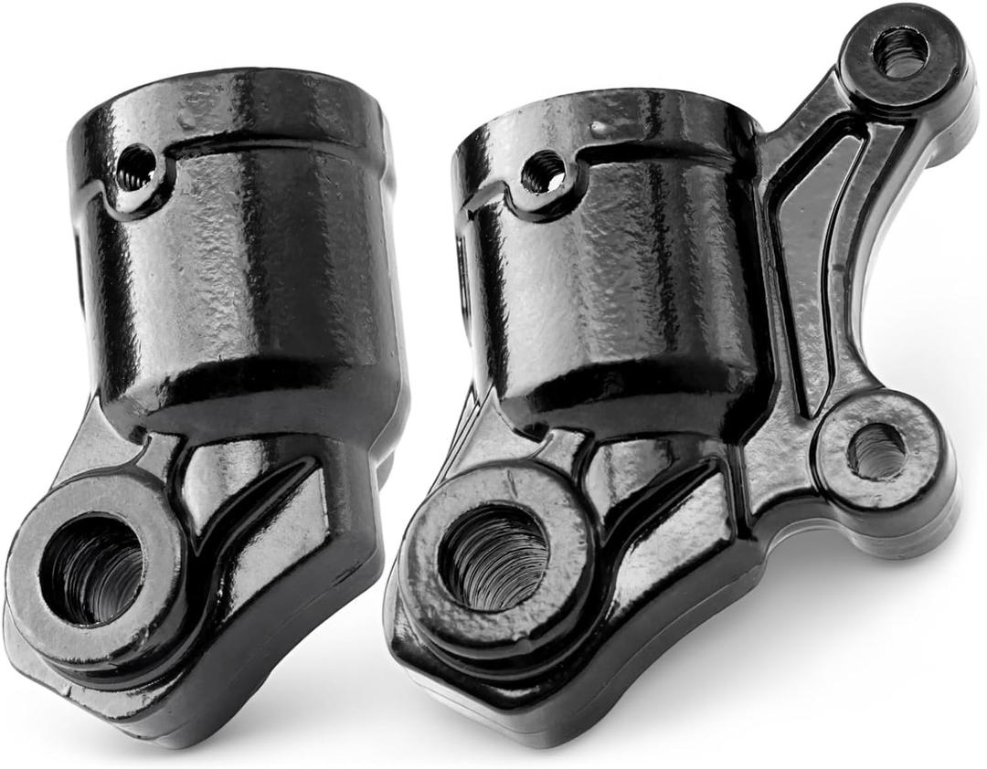 Ebike Fork Legs for CNC Compatible with Tuttio Soleil01 GB SF BF ARC Electric Dirt Bike Front Fork Lower Axle Clamps, Replacement for Tutto for Tutti Soleil 01 Dropouts Parts, Anodized Black