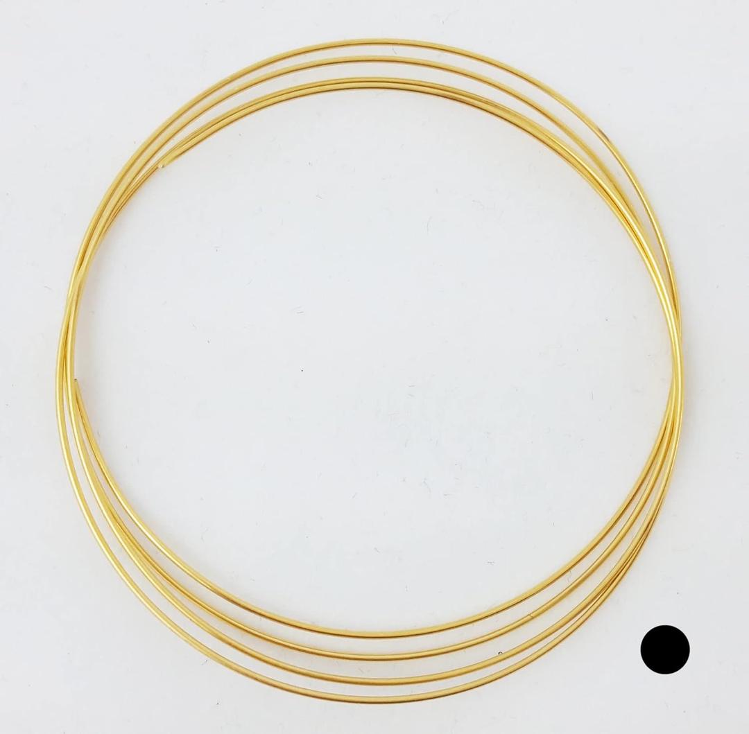 20 Gauge 3 Inches 99.99% Pure 24K Solid Yellow Gold Wire Round 1/4 Hard by CRAFT WIRE 20 Gauge 3 Inches 99.99% Pure 24K Solid Yellow Gold Wire Round 1/4 Hard by CRAFT WIRE