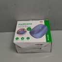 Medisana Hand Massager with Heat and Compression, Cordless Hand Massager for Arthritis and Carpal Tunnel Relief, Knuckle Stretching Massage, Birthday Gifts for Men Women Dad Mom-Blue