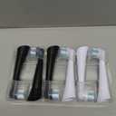 Replacement toothbrush heads, i27-2-6pk, 3 black, 3 white