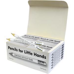 Handwriting Without Tears Learning Without Tears Pencils for Little Hands, Age 5+, Kindergarten, 144#2 Graphite Pencils, Mini Pencils, Bulk School Supplies, Tutoring, Writing