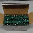 Candle Charisma 50 Green Spell Candles - 4" Unscented Paraffin Chime Candles, Smokeless & Dripless, Colored Candles, 2 Hours Burn Time 1/2 Inch Taper Candles for Rituals, Witchcraft and Parties