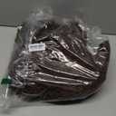 LOCHAS Luxury Bathroom Rug Shaggy Bath Mat 24 x 60 Inch, Washable Non Slip Bath Rugs for Bathroom Shower, Soft Plush Chenille Absorbent Carpets Mats, Brown