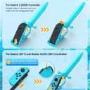FYOUNG Game Sword for Nintendo Switch Sports Swordplay Game & for Legend of Zelda with Wrist Straps Compatible with Switch 2/1/OLED