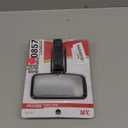 lekiliky Baby Car Mirror - Wide Angle Convex Clip-on Design, 360° Adjustable Wide-view Infant & Rear Passengers Monitoring Tool, Universal for Most Cars, Trucks, SUVs (Black)