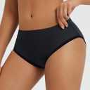 baleaf Women's 4D Padded Bike Underwear Cycling Shorts Biking Bicycle MTB Briefs Gear Clothes Biker Padding (Black, XXL)