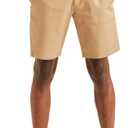 Dockers Men's Ultimate Straight Fit Supreme Flex Shorts (Regular and Big & Tall), New British Khaki, 32