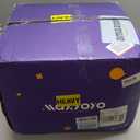 MAXYOYO Folding Sofa Bed, Convertible Sleeper Chair with Pillow Foldable Mattress with Back Support, Portable Fold Out Chair Bed Comfy Floor Sofa Lounge for Living Room Bedroom, Dark Grey, Single