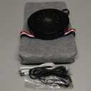 Lukasa Portable Bluetooth CD Player Built-in Speaker Stereo, Personal MP3 Players Rechargeable Compact Car Disc CD Music Player USB Play Anti-Shock Protection (Black)