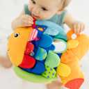 Melissa & Doug Ks Kids, Flip Fish Stuffed Animal, Soft Baby Book, Multi-Textured Squeaking & Crinkling Infant Sensory Toys for Babies with Baby Mirror, Tummy Time Toys for Infants Ages 09 Months