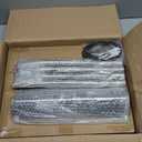 Grill Grease Tray Replacement Parts for Nexgrill 4 Burner 720-0830H, 720-0783E, 720-0888, 720-0888N, 720-0830A, Adjustable 24''-30'' Gas Grill Drip Pan, Heat Plates Shield, Burner Tubes and Igniters.