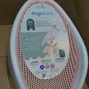 Angelcare Baby Bath Support, Pink, Birth to 6 Months, Made in Canada