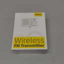 Nulaxy Bluetooth FM Transmitter for Car, Wireless Car Bluetooth V5.0 Adapter with Big Color Screen, Support QC3.0 Fast Charging, Hands-Free Call, MP3 Music Player BASS&TRE Booster, TF Card AUX-KM28 (Black)