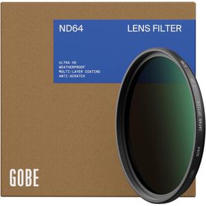 Gobe 62mm ND64 (6 Stop) ND Lens Filter