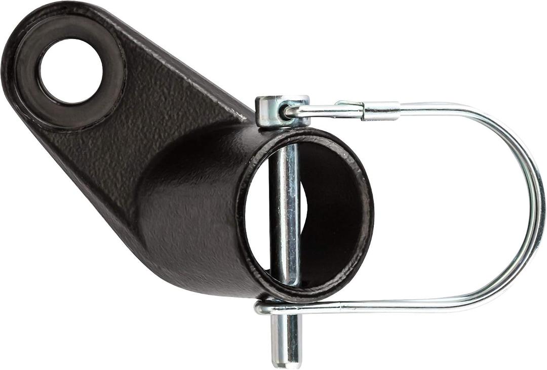 Schwinn Bike Coupler for Schwinn and InStep Bike Trailers, Flat, Universal Replacement Hitch, Easy Installation, Metal Body with Metal Pin, Fits Most Bikes, Compatible with Cargo and Child Trailers