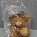 Heatable & Coolable Highland Cow Stuffed Animals Plushie, Microwavable Heating Pad for Soothing & Relaxation, Lavender Scented Cattle Plush Toys for Stress Relief, Stuffed Cow Gifts