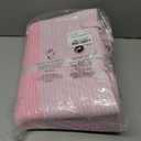 Cotton Rope Laundry Hamper by Fiona's magic, Tall Woven Laundry Basket Storage, Baby Nursery Hamper for Blankets, Toys and Clothes Hamper for Bedroom and Living Room Organizing, 72L, Pink