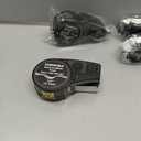 Compatible with M21-500-595-WT Label Tape, 1/2 inches Adhesion Vinyl Labels Tape, 21' Length 0.5" Width, Work for M210-, M211, BMP21-Plus, BMP21 LAB Printer, 4-Pack