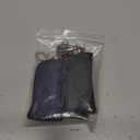 2 Pack Folding Reading Glasses for Men Women with Keychain Compact Bags Blue Light Blocking Portable Pocket Computer Readers,Black and Blue 1.25