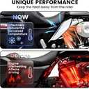 Deflector Heat Shields for Harley Davidson Touring Street Glide Road Glide Electra Glide Road King Ultra Limited Tri Glide CVO 2017-2024 2025, Gloss Sliver